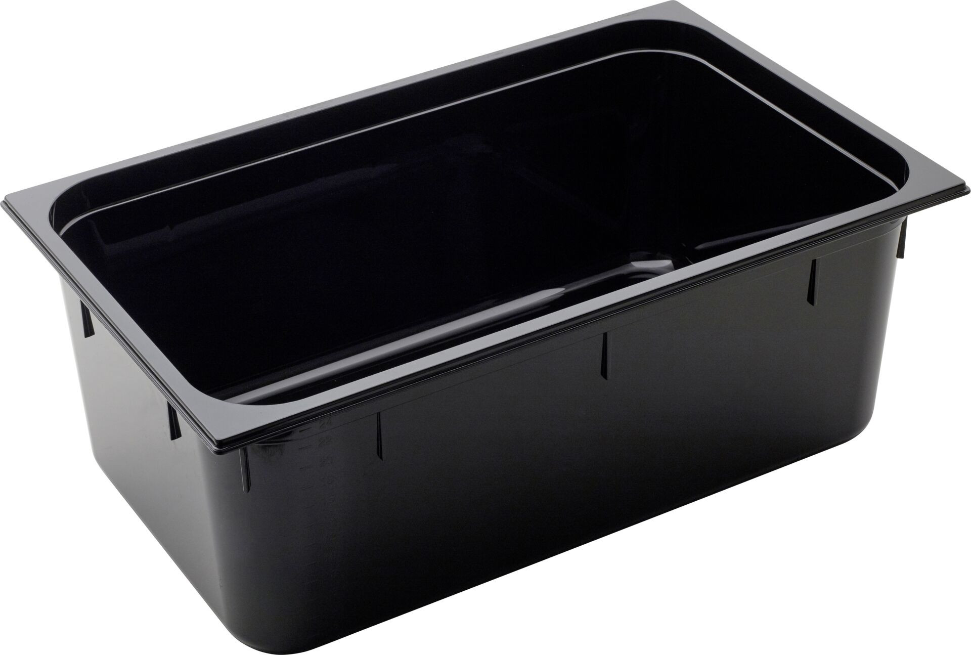 GN Behälter 1/1 Polycarbonat schwarz T: 200mm